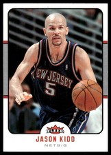 Jason Kidd 2006-07 Fleer #120 Nets NBA READ FREE SHIPPING AutographDen