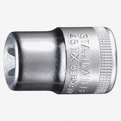 Stahlwille 45TX External TORX  Socket, 3/8'' Drive, E8