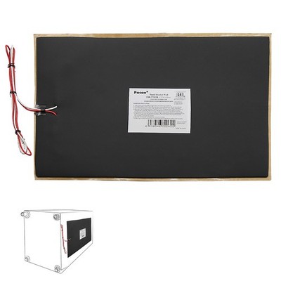 Facon 12'' x 18''12V RV Tank Heater Pad with Thermostat for 50 Gallons Water Tank