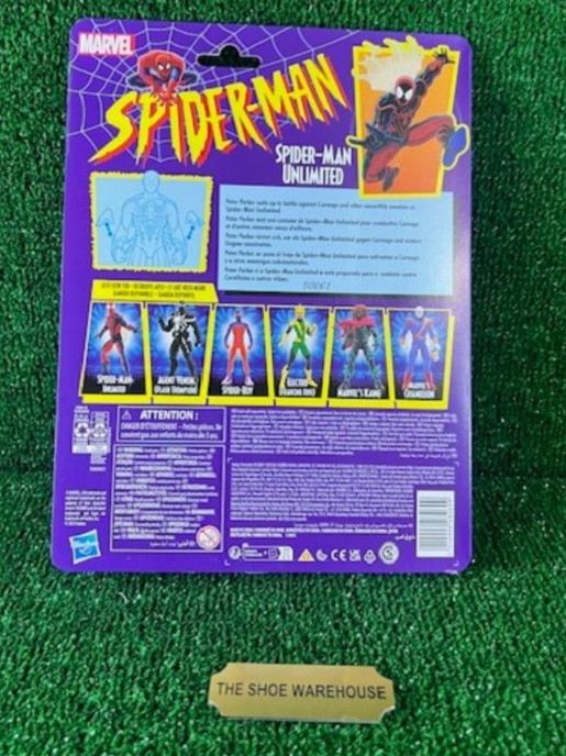 Marvel Legends Spider-Man Unlimited 6&rdquo; Action Figure Retro Hasbro NEW