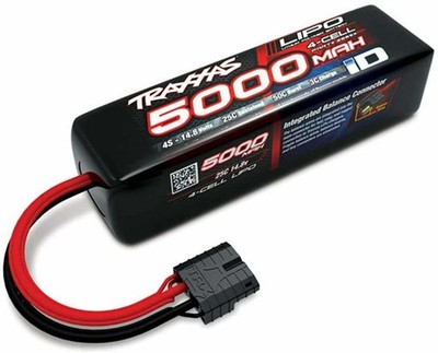 TRAXXAS 2889X - 4S 14.8V 5000mAh 25C LIPO BATTERY w/ID -TRA2889X