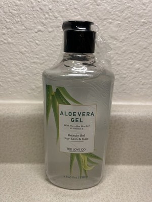Aloe Vera Gel - Beauty Gel For Skin & Hair - The Love Co Organic Luxury 8.45floz