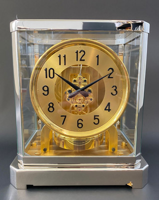 Zz Jaeger LeCoultre ATMOS Uhr | ATMOS II | BiColor - Gehäuse neu in Nickel