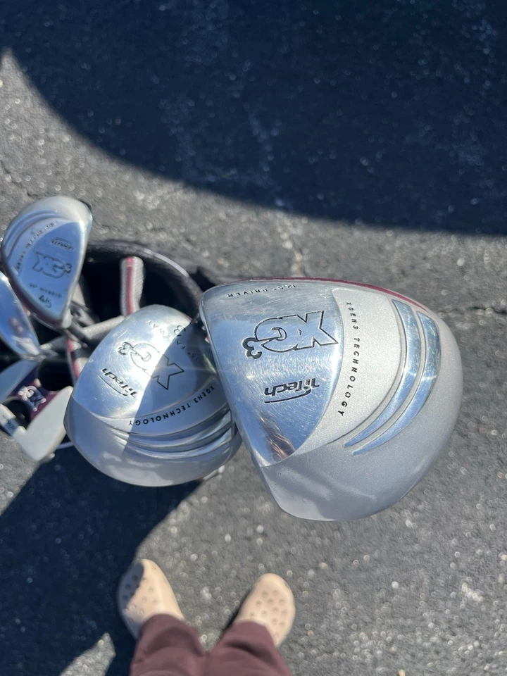 Juego completo de golf: driver, madera, híbrido, hierros, putter, bolsa, etc. Para zurdos Foto 2 de 4