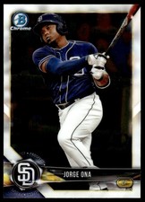 2018 Bowman Chrome Prospects Jorge Ona San Diego Padres #BCP105