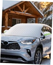 Windshield Cover for Ice and Snow, Car Front Window Protector, Snow Cover - M
