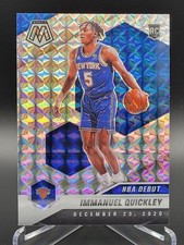 2020-21 Panini Mosaic NBA Debut Immanuel Quickley #277 Mosaic SHARP!