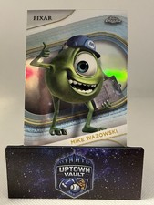 2025 Topps Disney Chrome Mike Wazowski Silver Refractor Card