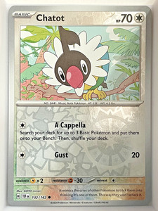 chatot pokemon card value G variation to centering Chatot - 95/147 - Common