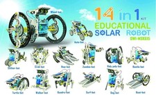 Green Energy Solar Robot 14-in-1 Educational STEM