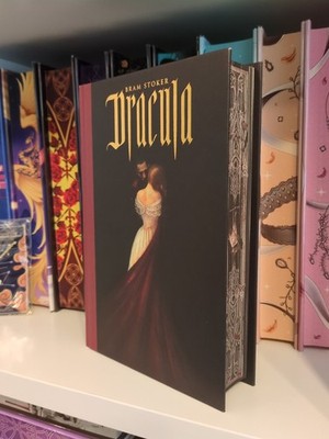 Dracula by Bram Stoker   LOCKED LIBRARY CLASSICS, SPRAYED EDGES
