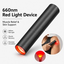 Handheld 660nm Red Light Therapy Device for Arthritis Muscle Pain Relief Home