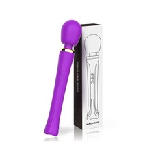 Rechargeable Personal Wand Massager - Travel - Quiet - Handheld Cor... Fast Ship