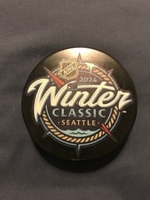 Seattle Kraken 2024 Winter Classic Hockey Puck