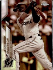 2020 Topps Chrome #146 Brian Anderson Sepia Refractor