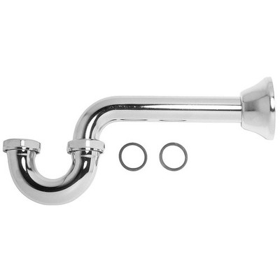 PPG 50633 for PlumbMaster 1-1/2 17 Gauge Low Inlet P-Trap With Machined Rod