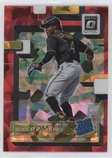 2022 Donruss Optic Rated Rookie Red Cracked Ice Prizm 5/7 Rodolfo Castro 10k8