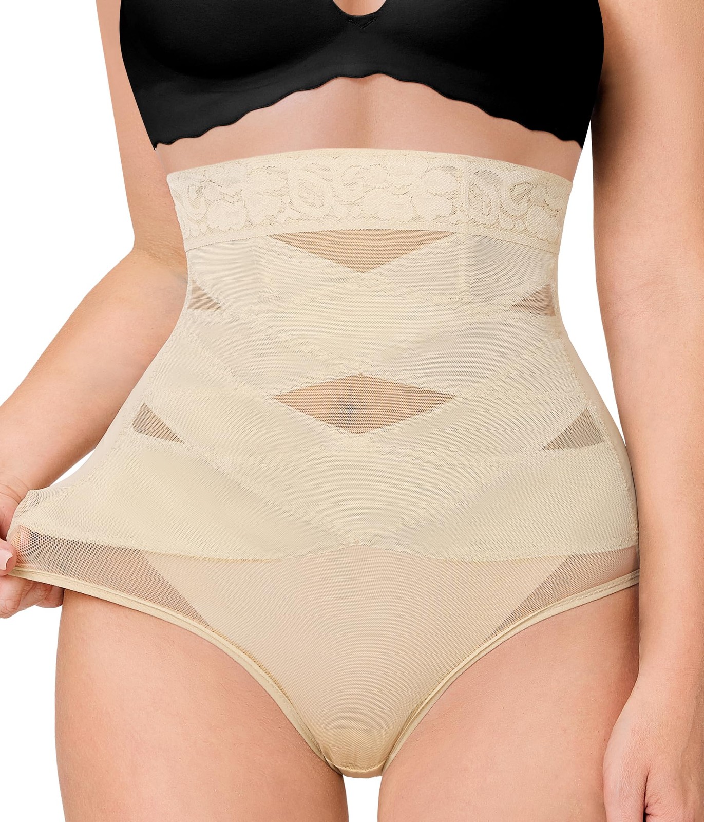 Womens Shapewear Tummy Control Butt Lifting Panties High Waisted Shapewear - ...