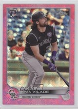 2022 Topps Chrome Logofractor Edition Pink Refractor /199 Ryan Vilade #63 02u3