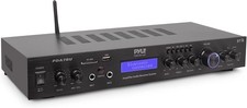 Pyle Bluetooth Home Theater Amplifier - 200 Watts into 5 Channels with...