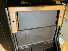 1978-1995 Chevy G20 Van Console Ashtray Door Custom Oak Wood Surround Trim Panel