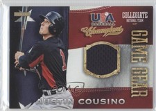 2013 Panini USA Baseball Champions Game Gear Jerseys Austin Cousino #29 1k5