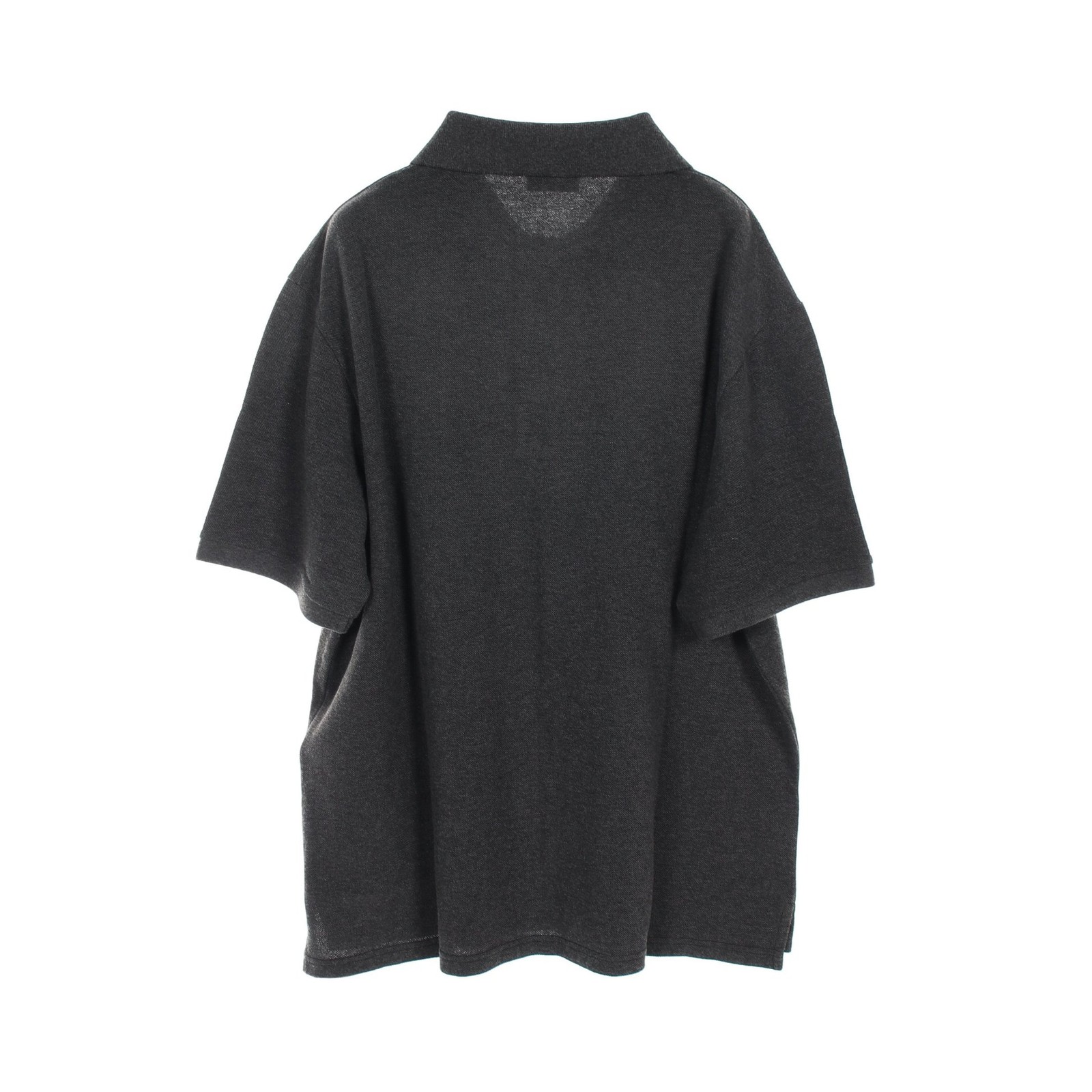【Top】SAINT LAURENT PARIS Polo cotone grigio scuro Saint Laurent Paris