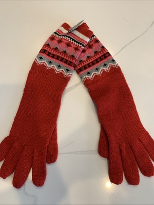 Liz Claiborne Gloves 87%acrylic, 7% Nylon 6% Wool NWT
