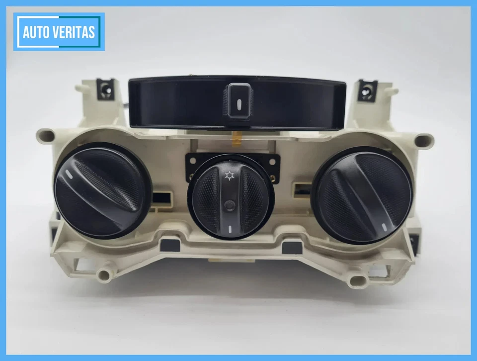 Original Fiat Punto (188) climate control panel with cable harness 1.515..400.0. - Image 3 of 4