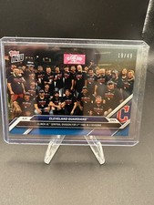 2024 Topps Now #735 Cleveland Guardians Win Central Division Blue 19/49