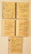 Checkbook Registers 1943 - 1948 Illinois Farmer