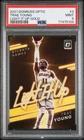 2021 PANINI DONRUSS OPTIC LIGHT IT UP GOLD #3 TRAE YOUNG 4/10 PSA 9