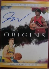 2024-25 Panini Donruss Optic - Rookie Dual Signatures Dalton Knecht, Ja'Kobe...