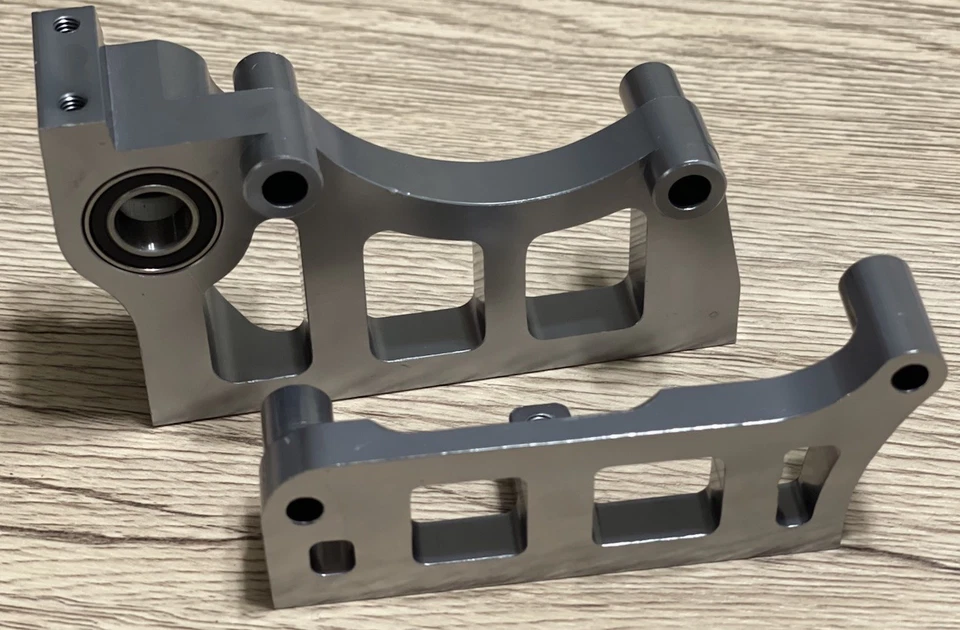 CNC ALLOY ENGINE MOUNT SET For Smartech Nutech Carson FTX 1/5 4WD RC - Image 2 of 4