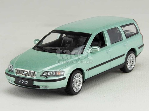 Volvo V70 Break 2000 Vert Clair - Modèle Réduit Minichamps 1/43 - Édition Collector