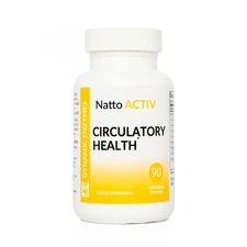 Natto ACTIV – Cardiovascular & Circulatory – Nattokinase Plus Serrapeptase & ...