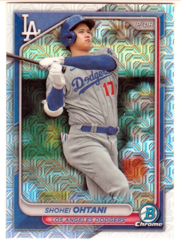 2024 BOWMAN CHROME SHOHEI OHTANI MEGA BOX MOJO REFRACTOR