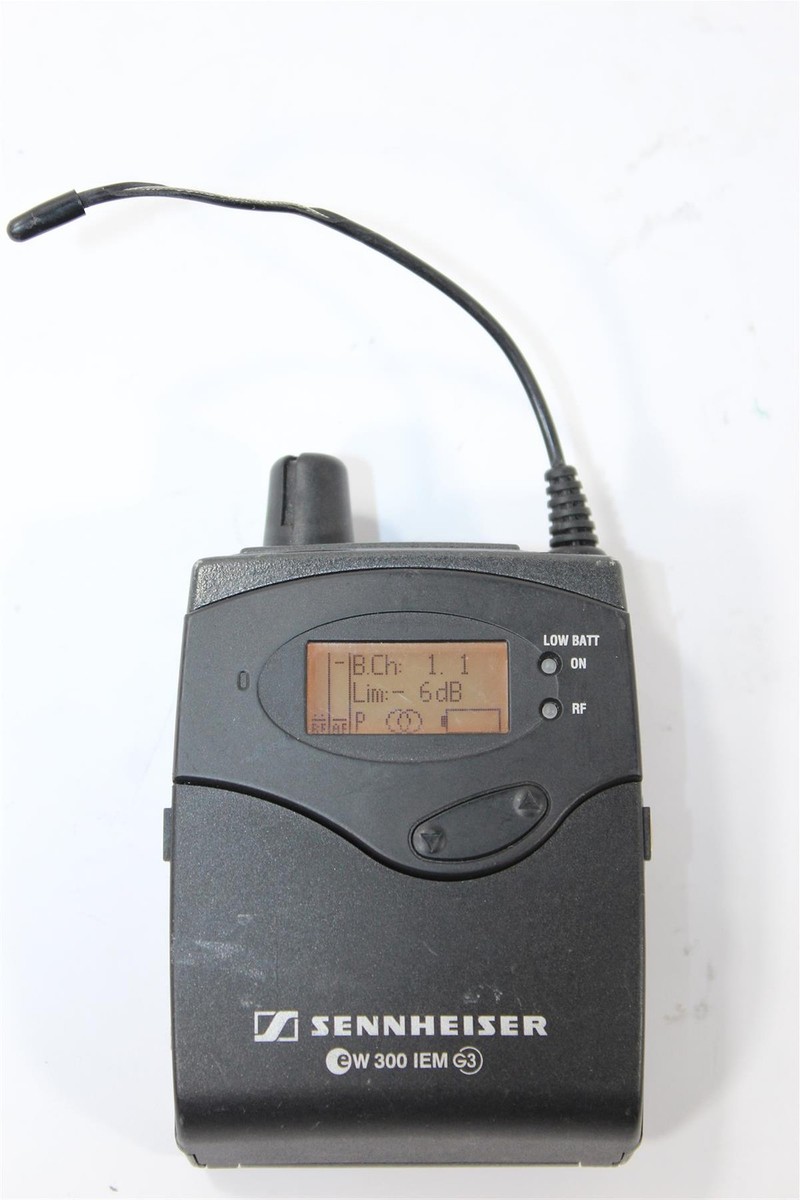 Sennheiser EK 300 IEM G3 Bodypack Receiver G Band 566-608 MHz