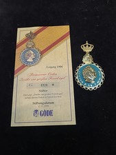 Freimaurer Orden Goethe Feuerkugel, Leipzig 1906, Göde Kopie