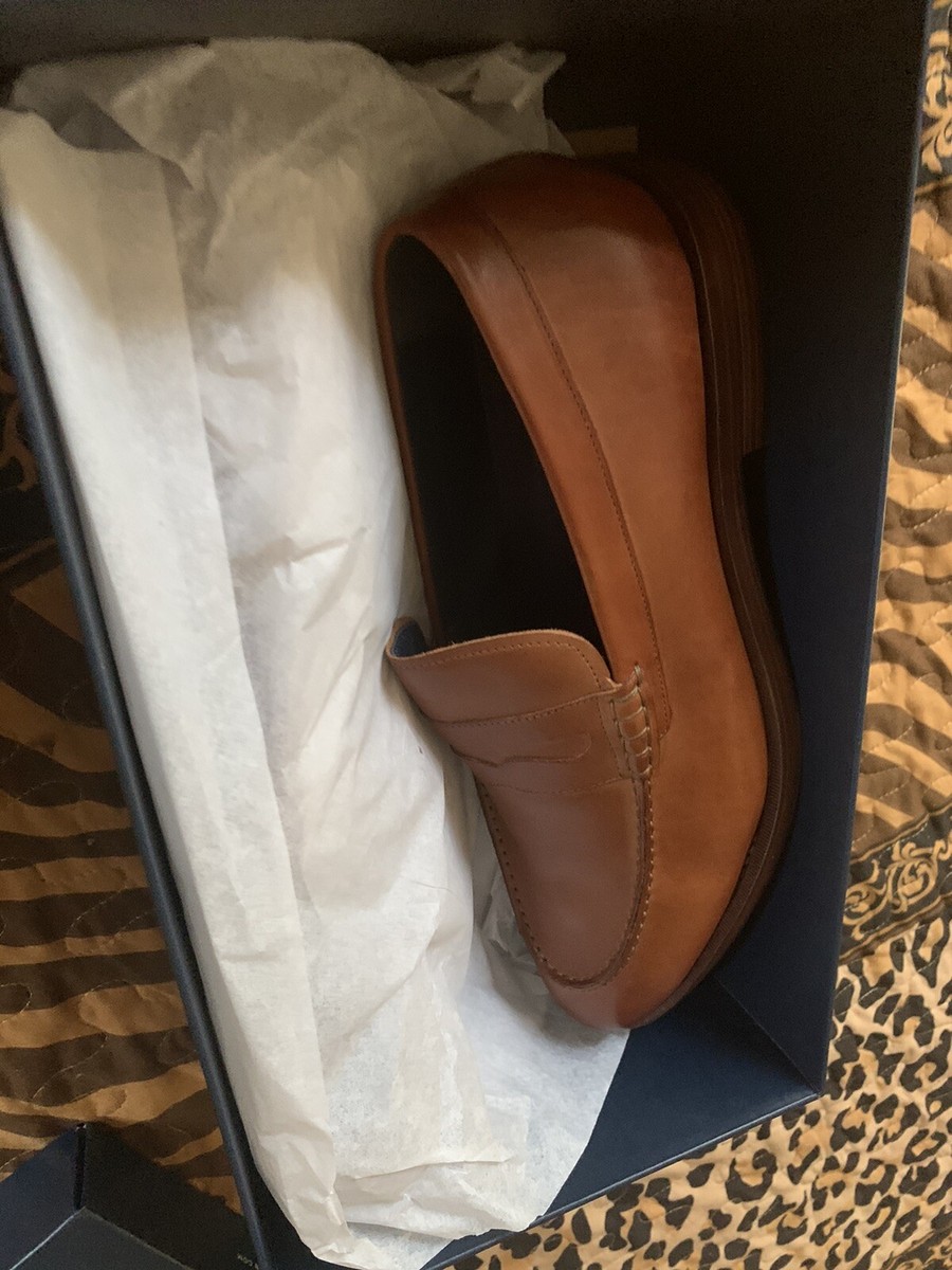 Cole Haan Harrison Grand Penny Loafer Cognac Brown Size 11.5  display picture 1
