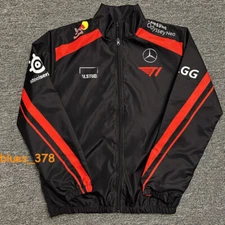 2024 LOL Spring Competition LCK Uniform Jersey Team T1 Faker Zipper Jacket Coat