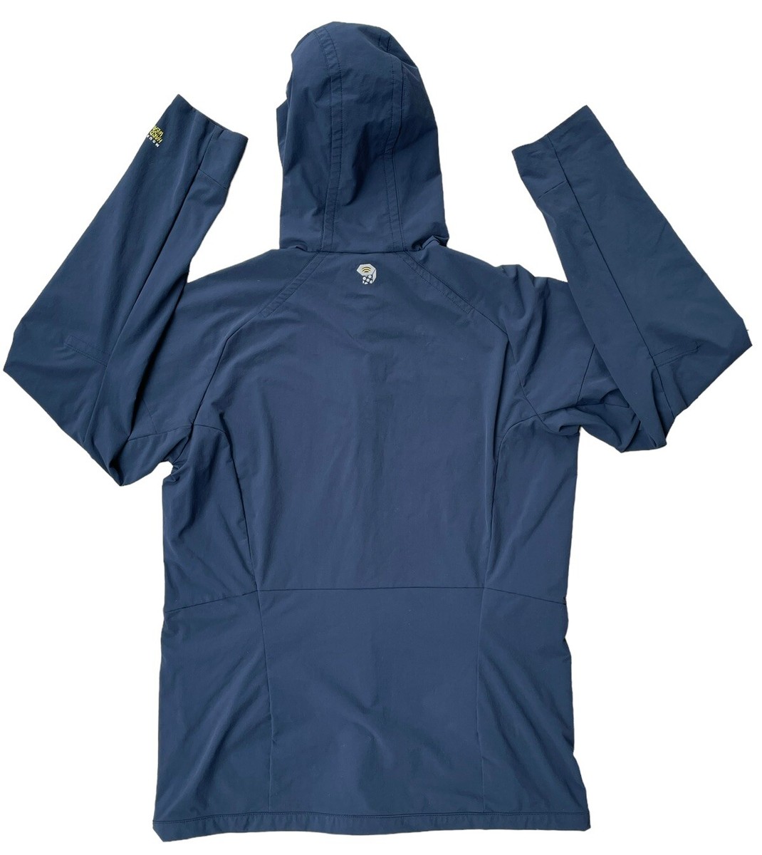 Mountain Hardwear Soft Shell Hooded Jacket Navy Blue Men's Mountain Hardwear Soft Shell Hooded Jacket Navy Blue Men's