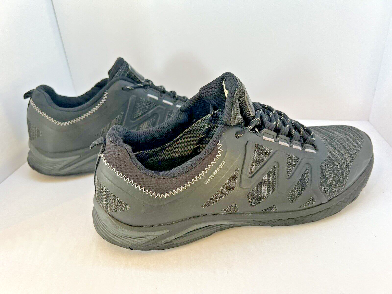 SAOLA Scarpe basse Magellan outdoor trail trekking nere 158928 stringate taglia 11 5