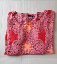 Colorful ladies A.N.A. blouse size XL