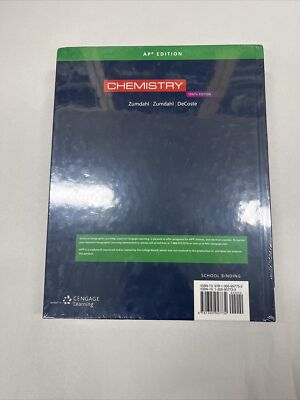 【新品未使用】CHEMISTRY 第10版 AP EDITION Chemistry (AP Edition) 10th Edition - Hardcover - Brand New | eBay