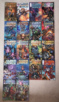 Cyber Force Image Comic Book Bundle X 18 
