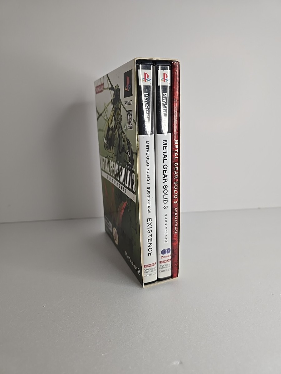 Metal Gear Solid 3 Subsistence First Print Limited Edition (Sony