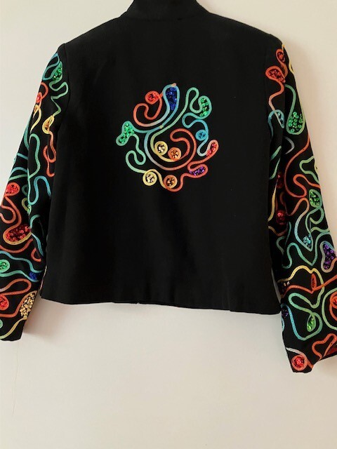 WOMAN'S SEQUINED JACKET - image 3