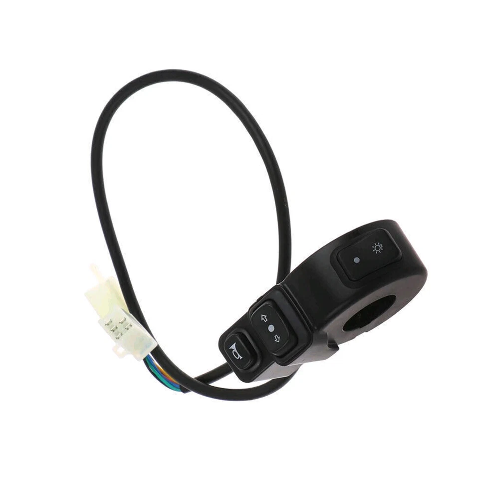 1x Motorcycle Parts Switch Electric Scooter Turn Signal Light Horn ON/OFF Button - Image 4 of 4