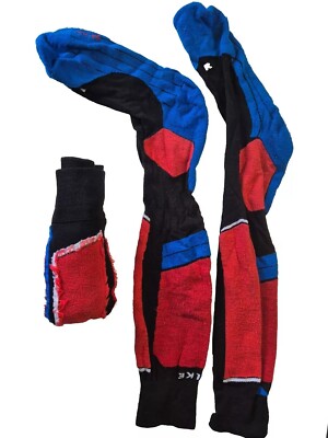 2x Falke SK 4 - Skisocken black Herren, Größe 44-45